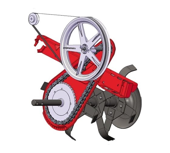Мотокультиватор Eurosystems Euro-5 EVO RM S/R Honda GC160 946450200