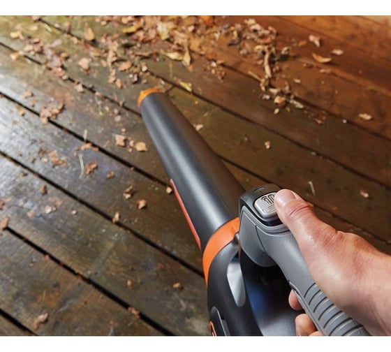 Аккумуляторный садовый пылесос-воздуходув Black+Decker GWC54PC