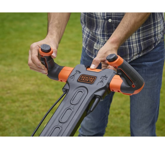 Колесная электрическая газонокосилка Black+Decker BEMW461ES