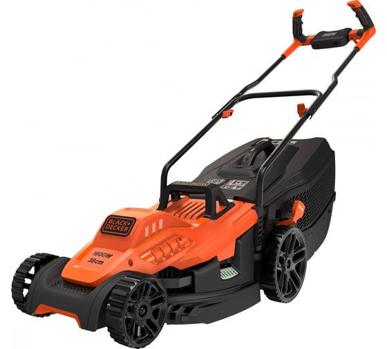 Колесная электрическая газонокосилка Black+Decker BEMW471BH 1