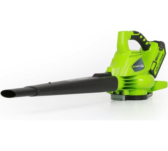 Аккумуляторный бесщеточный воздуходув/садовый пылесос GreenWorks GD40BV 24227UB
