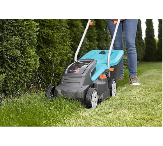 Аккумуляторная газонокосилка Gardena PowerMax Li-18/32 без аккумулятора 05039-55.000.00