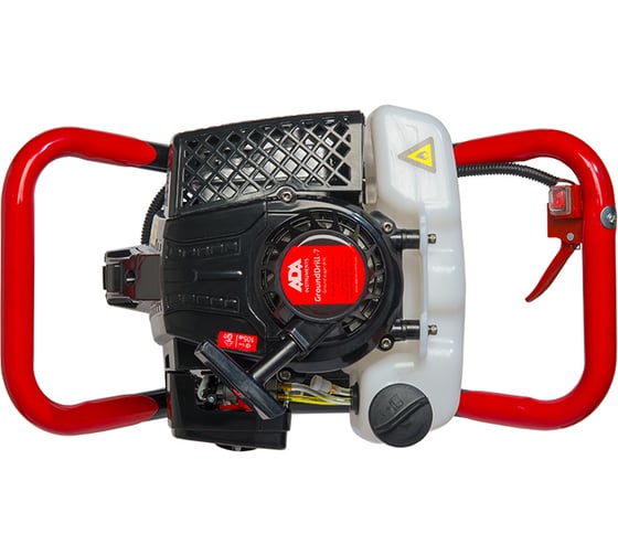 Ледобур для зимней рыбалки ADA GroundDrill-7 ICE FISHERMAN в комплекте со шнеком Ice Drill 150 (1000 мм)