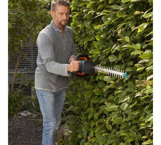 Электрические ножницы для живой изгороди Gardena ComfortCut 600/55 09834-20.000.00