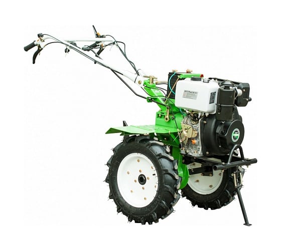 Дизельный мотоблок (культиватор) Aurora SPACE-YARD 1350 D колеса 4.00-08 11593 1