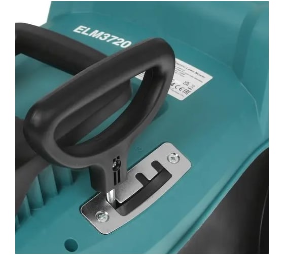 Электрическая газонокосилка Makita ELM3720 + садовая панама PGH-200120 SET012