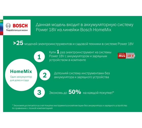 Аккумуляторная цепная пила Bosch UniversalChain 18 0.600.8B8.001