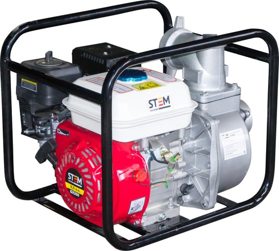 Бензиновая мотопомпа STEM Techno SP-80C МОТ040 1