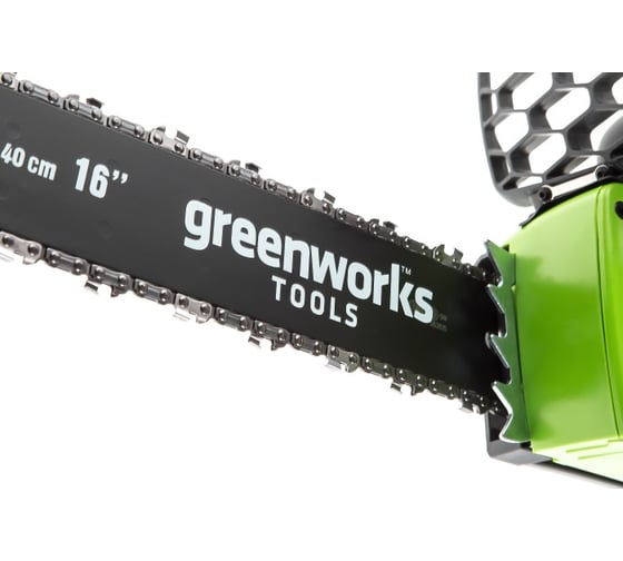 Цепная аккумуляторная пила GreenWorks GD40CS40K6 20077UF