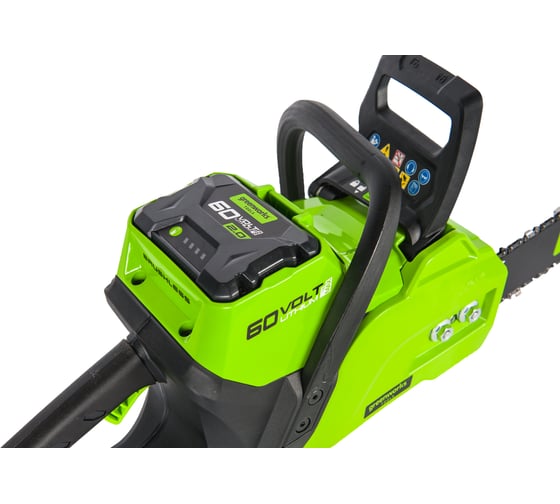 Цепная аккумуляторная пила GreenWorks GD60CS40K2 2001807UA