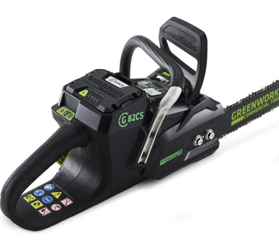 Цепная аккумуляторная пила GreenWorks GС82CSK5 2001607UB