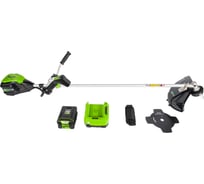 Аккумуляторный триммер GreenWorks GD80BCBK2 1301707UA