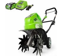 Аккумуляторный культиватор GreenWorks G40TLK6 27087UF