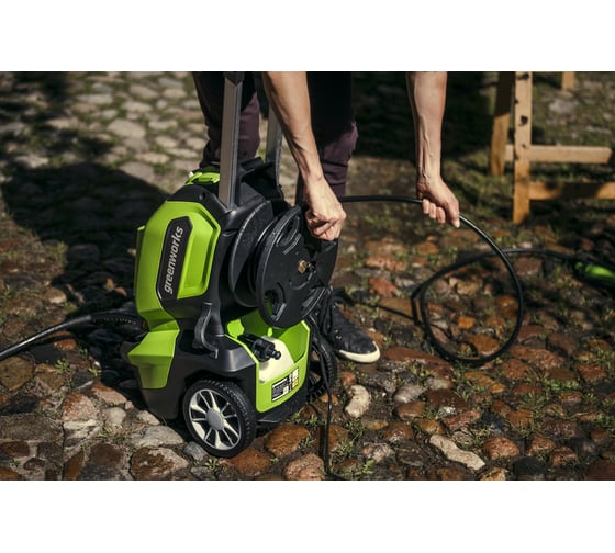 Мойка высокого давления GreenWorks G40 135 bar 5104107