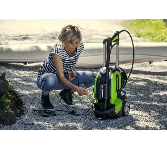 Мойка высокого давления GreenWorks G50 145 bar 5104207