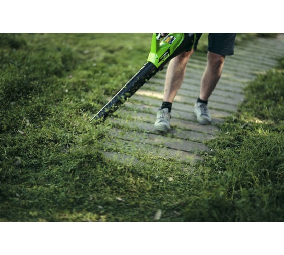 Аккумуляторный воздуходув GreenWorks G40ABK3, 40V 2400807UE
