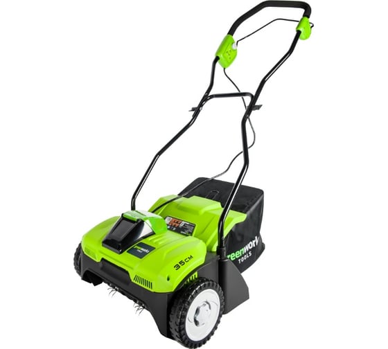Аккумуляторный аэратор GreenWorks G40DT30K6, 40V 2504807UF 1