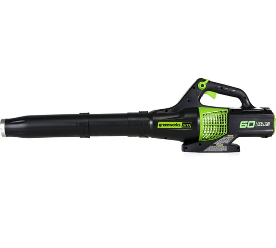 Бесщеточный аккумуляторный воздуходув GreenWorks GD60ABK2, 60V 2401307UB