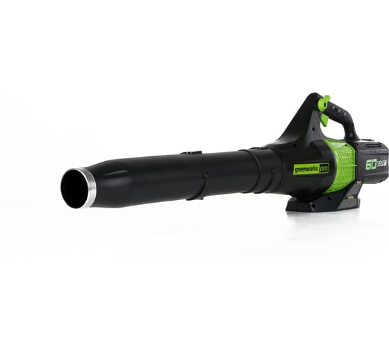 Бесщеточный аккумуляторный воздуходув GreenWorks GD60ABK2, 60V 2401307UB
