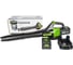 Бесщеточный аккумуляторный воздуходув GreenWorks GD60ABK2, 60V 2401307UB 10