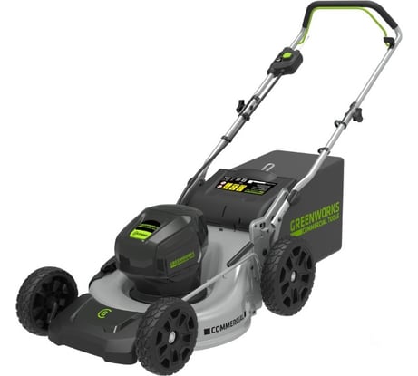 Бесщеточная аккумуляторная газонокосилка GreenWorks GC82LM46K5 2502407UB