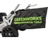 Бесщеточная аккумуляторная газонокосилка GreenWorks GC82LM46K5 2502407UB 6