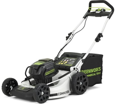 Бесщеточная аккумуляторная газонокосилка GreenWorks GC82LM51K5 2502007UB