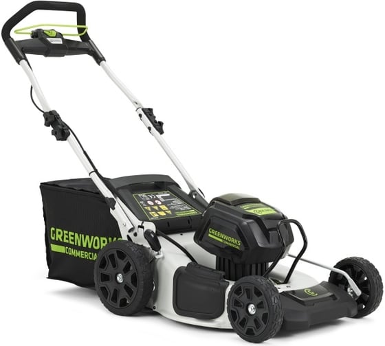 Бесщеточная аккумуляторная газонокосилка GreenWorks GC82LM51K5 2502007UB