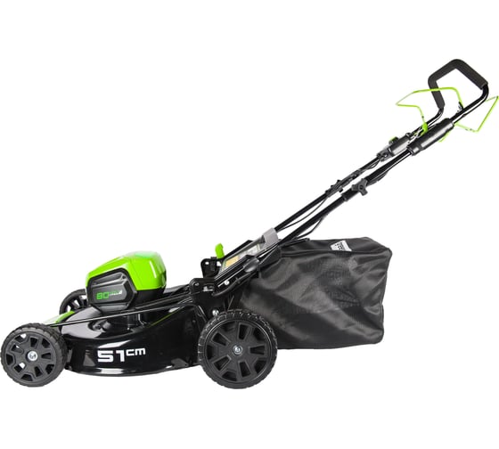 Самоходная аккумуляторная газонокосилка GreenWorks GC82LM46SPK5 2502507UB