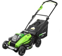 Аккумуляторная газонокосилка GreenWorks GD40LM45K3 40V 2500407UE