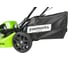 Газонокосилка аккумуляторная GD60LM46HPK4 60V 46 см бесщеточная с 1хАКБ 4 Ач и ЗУ GreenWorks 2502807UB 8