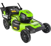 Аккумуляторная газонокосилка GreenWorks GD60LM51HPK4 60V 2502707UB