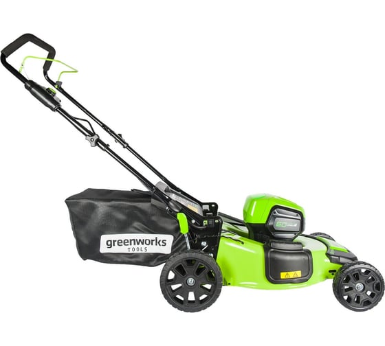 Аккумуляторная газонокосилка GreenWorks GD60LM51HPK4 60V 2502707UB