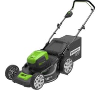 Аккумуляторная газонокосилка GreenWorks GD80LM46K4 80V 2500907UB
