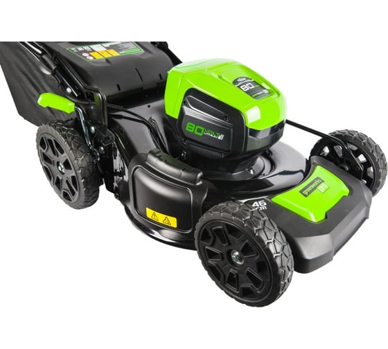 Аккумуляторная газонокосилка GreenWorks GD80LM46K4 80V 2500907UB