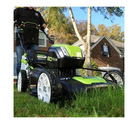 Аккумуляторная газонокосилка GreenWorks GD80LM51K4 80V 2500707UB