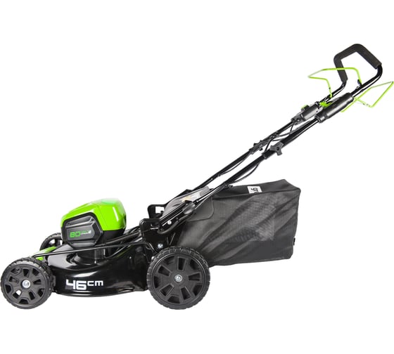 Самоходная аккумуляторная газонокосилка GreenWorks GD80LM46SPK4 80V 2501007UB