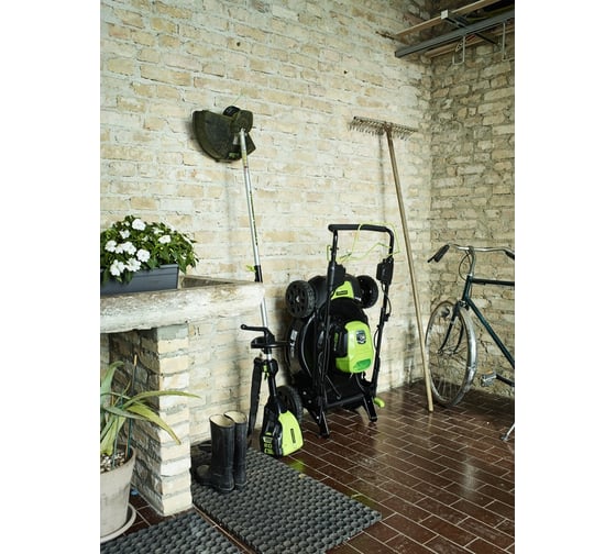 Самоходная аккумуляторная газонокосилка GreenWorks GD80LM51SPK4 80V 2502107UB