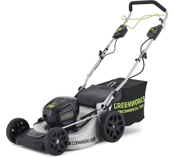 Самоходная аккумуляторная газонокосилка GreenWorks GC82LM51SPK5 82V 2502607UB 1