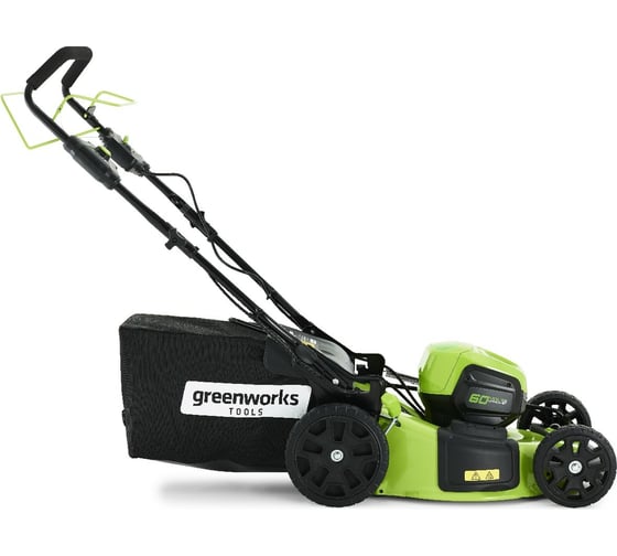 Самоходная аккумуляторная газонокосилка GreenWorks GD60LM46SPK4 60V 2502907UB