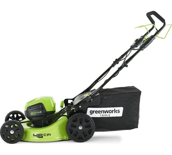 Самоходная аккумуляторная газонокосилка GreenWorks GD60LM46SPK4 60V 2502907UB