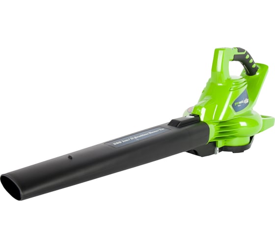 Аккумуляторный воздуходув-пылесос GreenWorks GD40BVK3 40V 24227UE