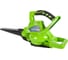 Аккумуляторный воздуходув-пылесос GreenWorks GD40BVK3 40V 24227UE 7