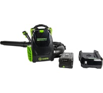 Аккумуляторный ранцевый воздуходув GreenWorks GC82BPBK5 82V 2402507UB