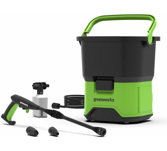 Аккумуляторная мойка высокого давления GreenWorks 40В 5104507
