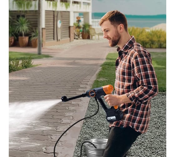 Аккумуляторная мойка высокого давления Dunobil Washer Maxi SHNDKFU