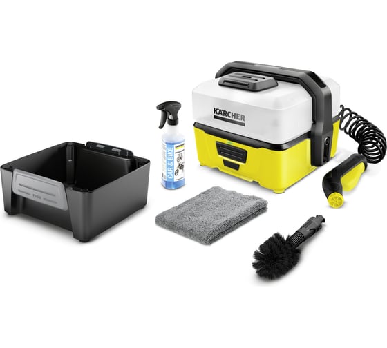 Портативная мойка Karcher OC 3 с комплектом для очистки велосипедов 1.680-003 1