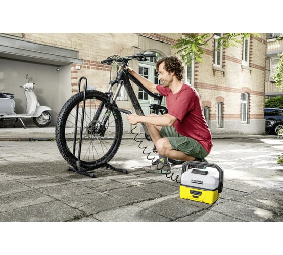Портативная мойка Karcher OC 3 с комплектом для очистки велосипедов 1.680-003