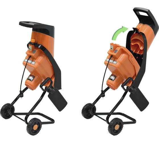 Садовый электрический измельчитель CARVER SH 2400E 01.005.00010