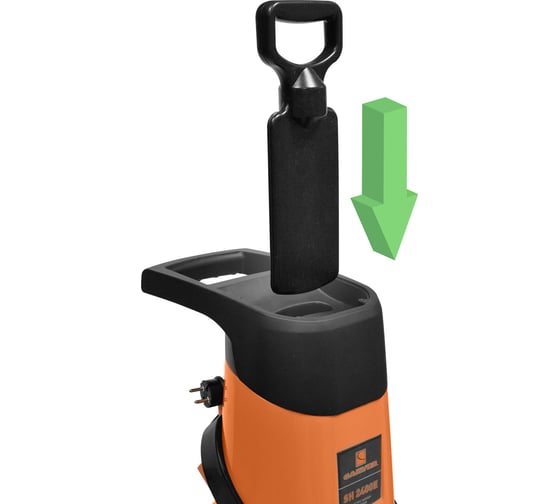 Садовый электрический измельчитель CARVER SH 2400E 01.005.00010